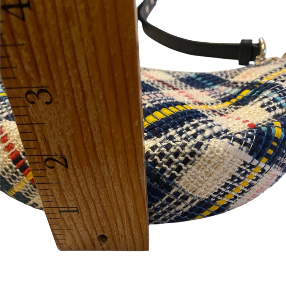 Sold!!!!Kate Spade Smile Plaid Tweed Small Crossbody - Picture 15 of 15